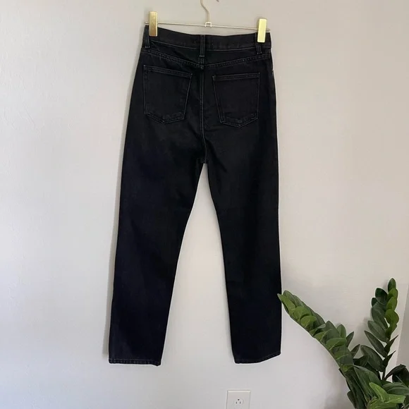 ZARA X CHARLOTTE GAINSBOURG “Cigarette” Straight Leg Jeans Size 4 NWT